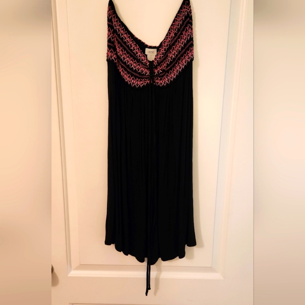 Cache Strapless Dress/ Beach Cover Up.